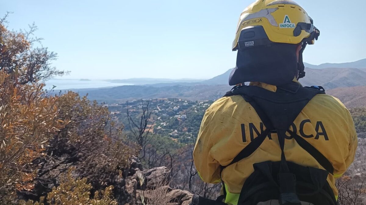 Controlado el incendio de Benahavís tras permanecer estabilizado desde el miércoles