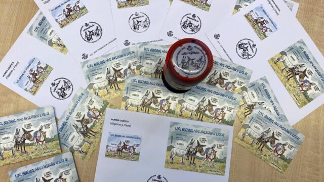 Correos dedica un sello a los dibujantes malagueños Idígoras y Pachi dentro de su serie 'Humor Gráfico'
