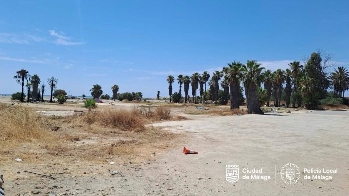 Despejada y restringido el acceso a la parcela privada en la zona de Sacaba donde se concentraban autocaravanas