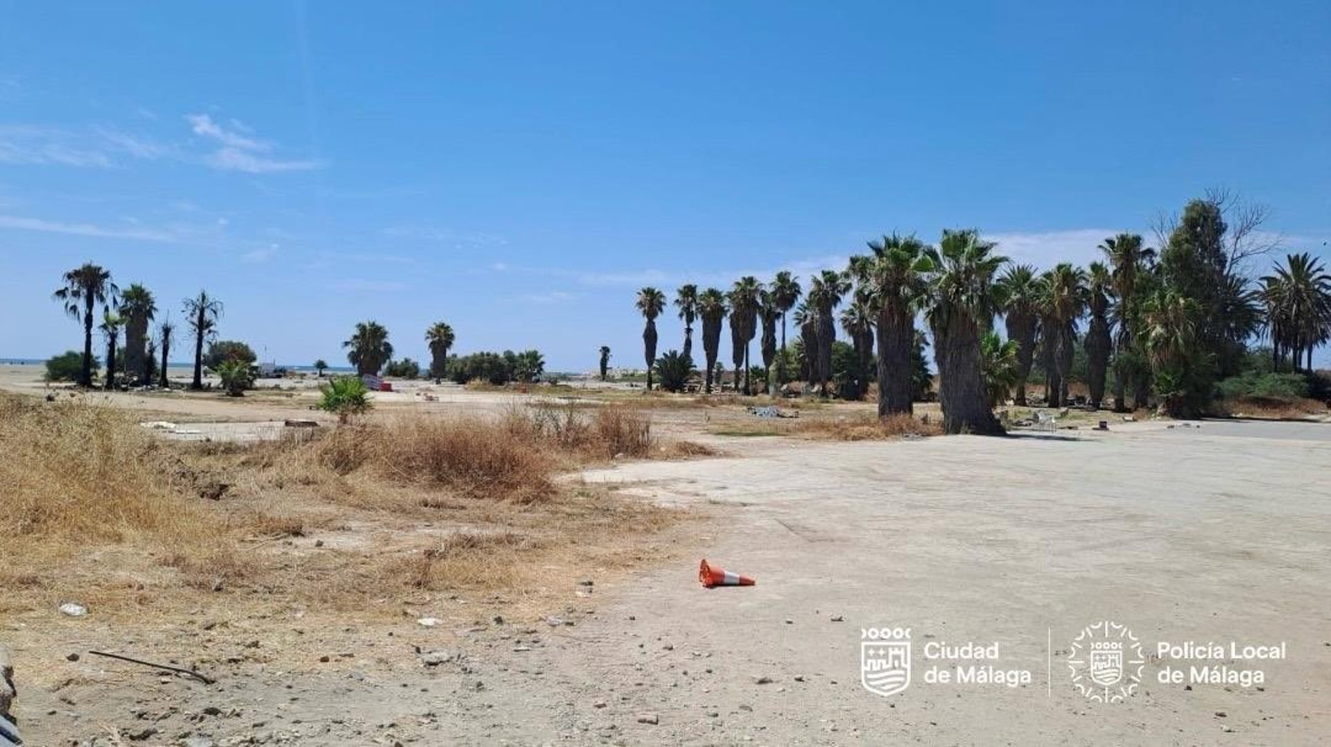 Despejada y restringido el acceso a la parcela privada en la zona de Sacaba donde se concentraban autocaravanas