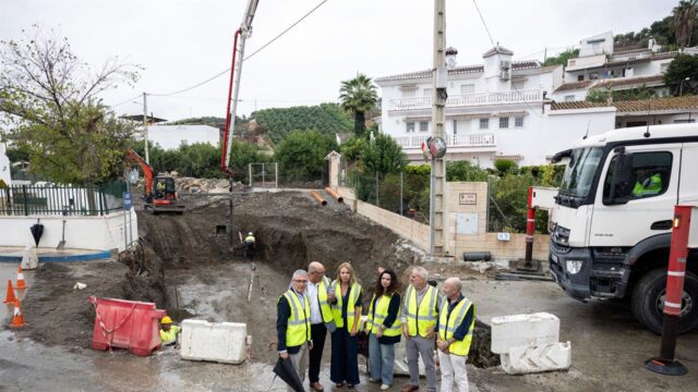 Diputación invierte 614.000 euros en obras para evitar que se inunde la travesía del núcleo veleño de Triana
