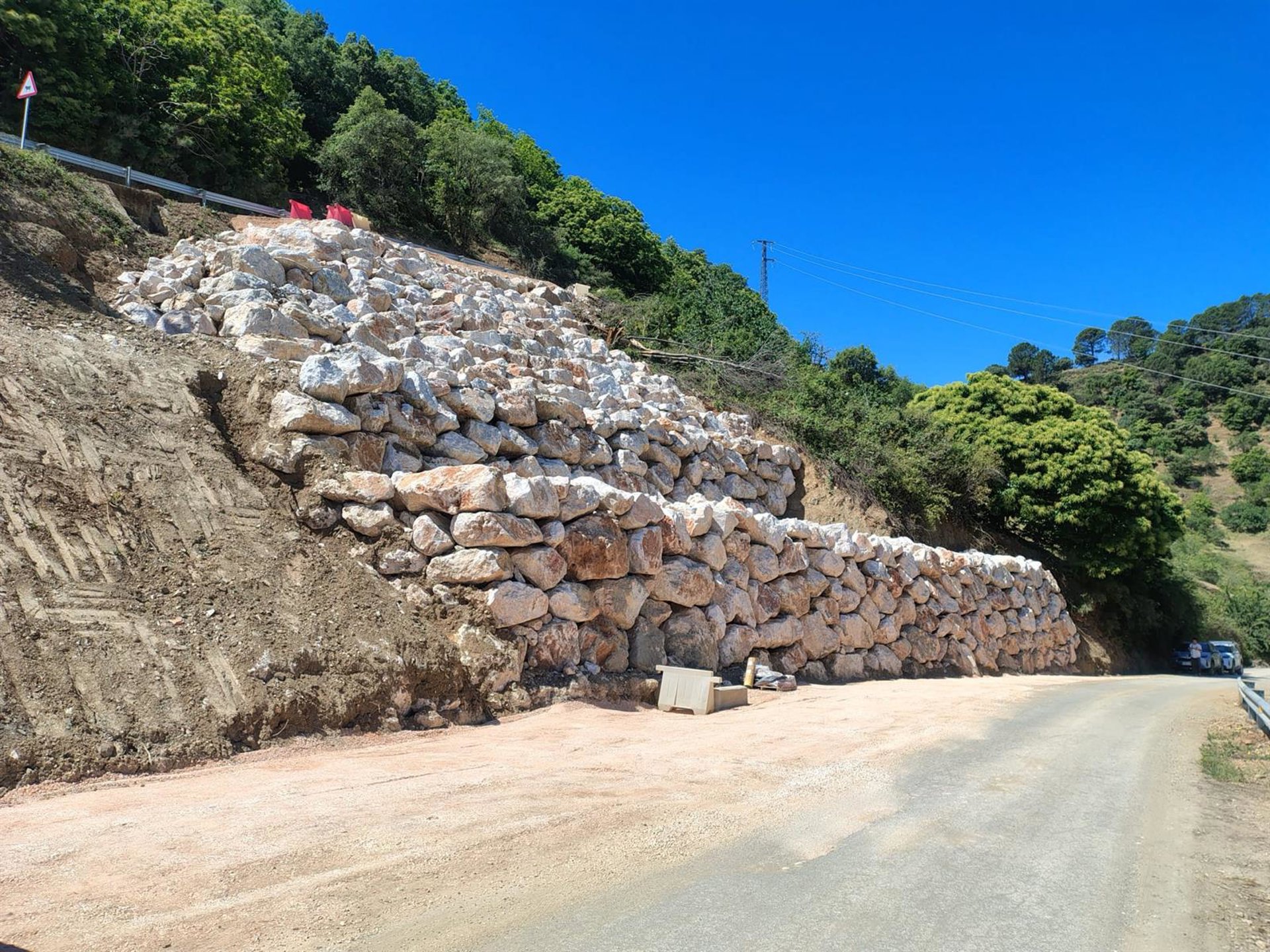 Diputación invierte 7,5 millones en las obras de emergencia en 14 carreteras de la Serranía de Ronda