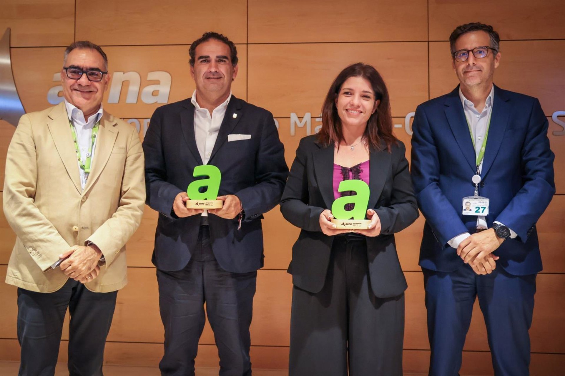 El Complejo Ambiental Costa del Sol recibe el premio de 'Gestión Ambiental' del aeropuerto de Málaga