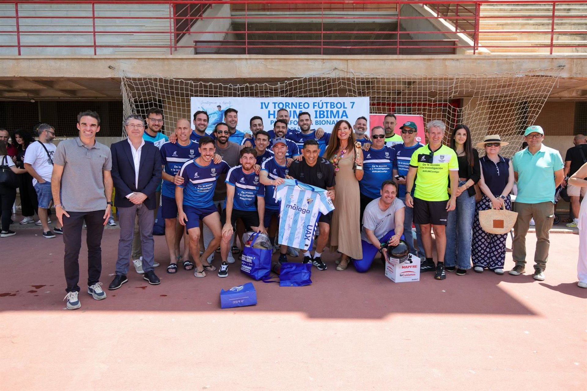 El IV Torneo de Fútbol-7 HRUM-Ibima recauda más de 16.000 euros para investigación biomédica