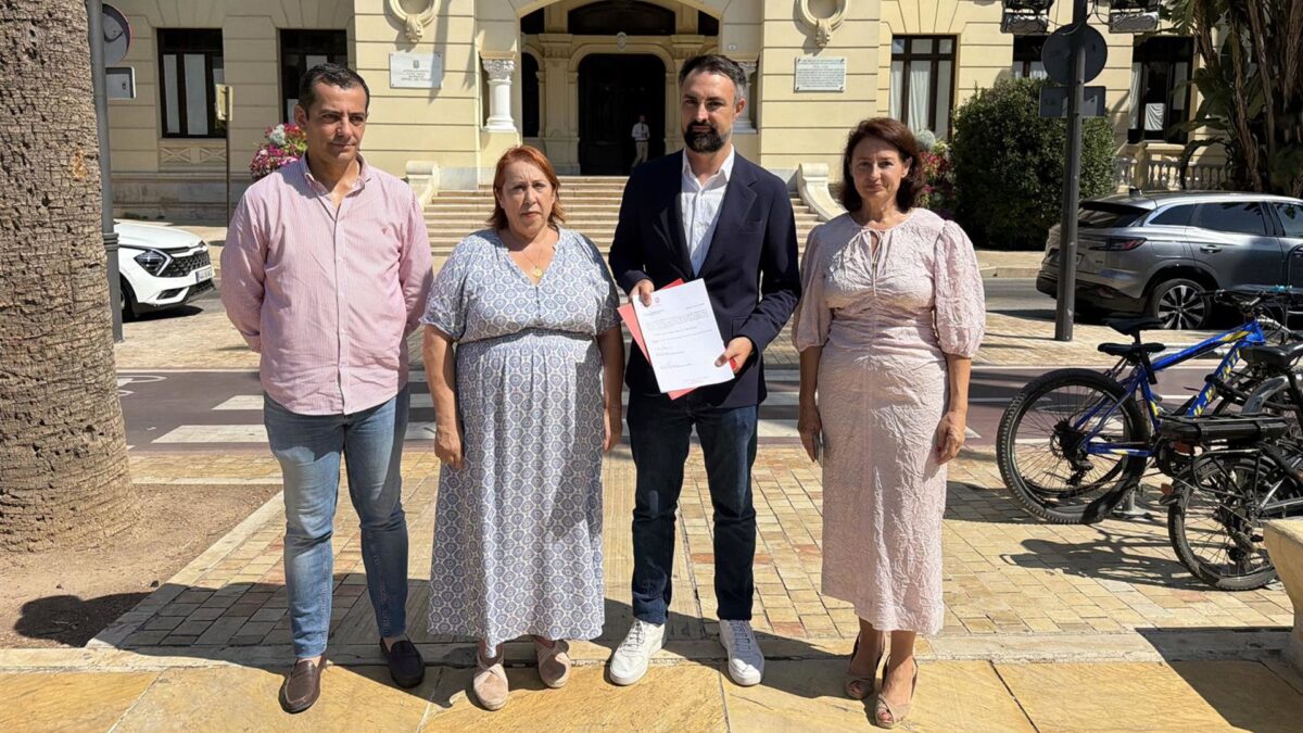 El PSOE registra la solicitud de un pleno para celebrar Debate sobre el estado de la Ciudad de Málaga