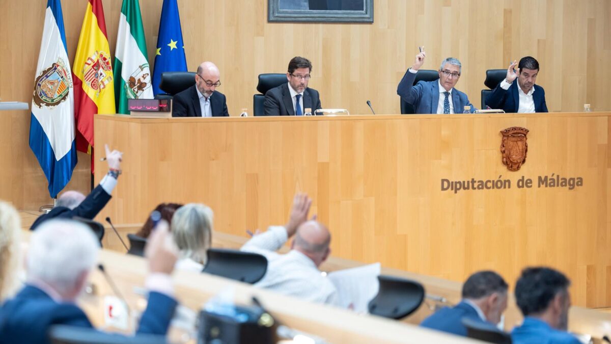 El Pleno de Diputación de Málaga activa nuevo Plan de Asistencia Económica Municipal por 32 millones de euros