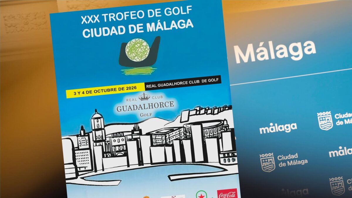 El Real Guadalhorce Club de Golf acoge este fin de semana el 30 Torneo de Golf 'Ciudad de Málaga'
