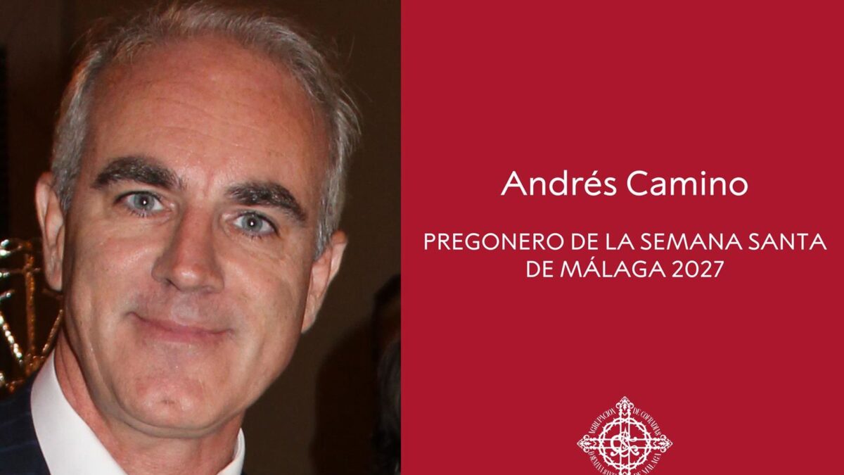El historiador y escritor Andrés Camino será el pregonero de la Semana Santa de 2027