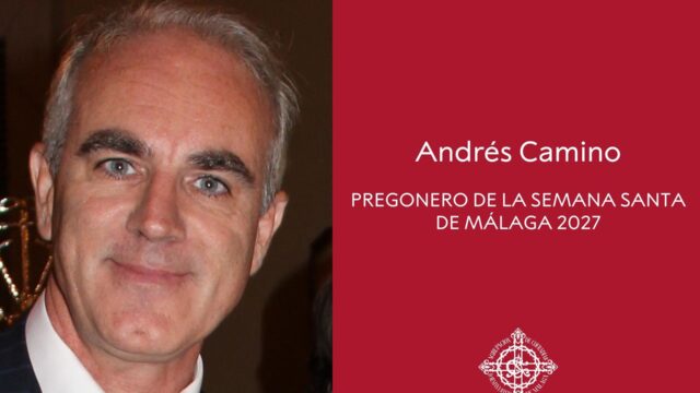 El historiador y escritor Andrés Camino será el pregonero de la Semana Santa de 2027