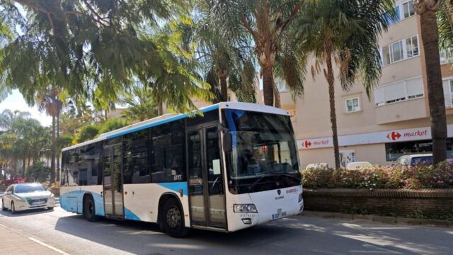 Estepona trabaja en la nueva licitación del servicio de transporte público para modernizar la flota de autobuses
