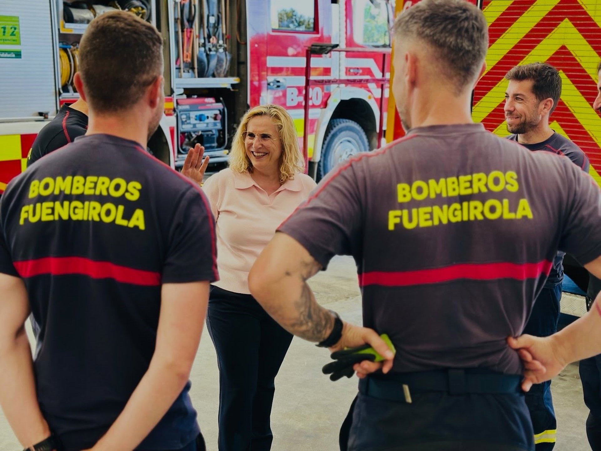 Fuengirola avanza en la reforma del Parque de Bomberos para reforzar la seguridad y modernizar el servicio