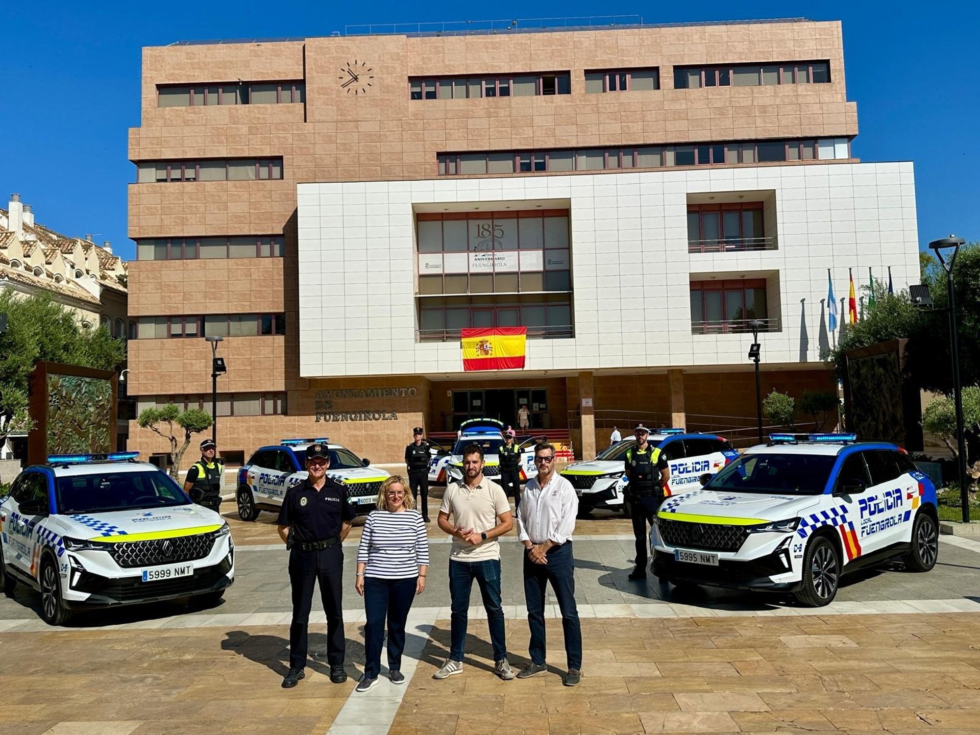Fuengirola incorpora cinco todoterrenos híbridos a la flota de vehículos patrulla de la Policía Local