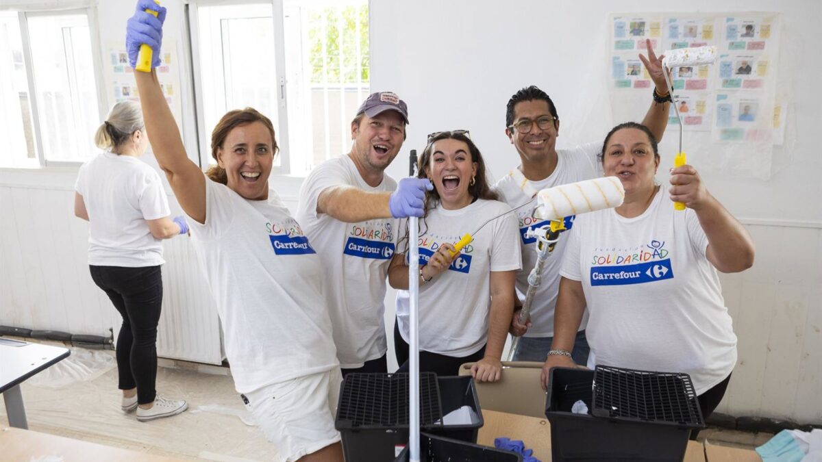 Fundación Carrefour celebra en Málaga su 'Día de la Buena Gente' al servicio de varias ONG de la provincia