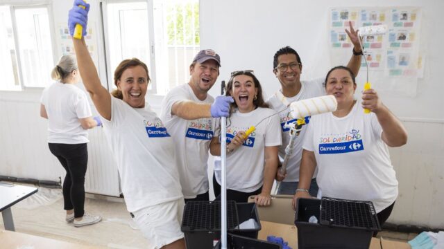 Fundación Carrefour celebra en Málaga su 'Día de la Buena Gente' al servicio de varias ONG de la provincia