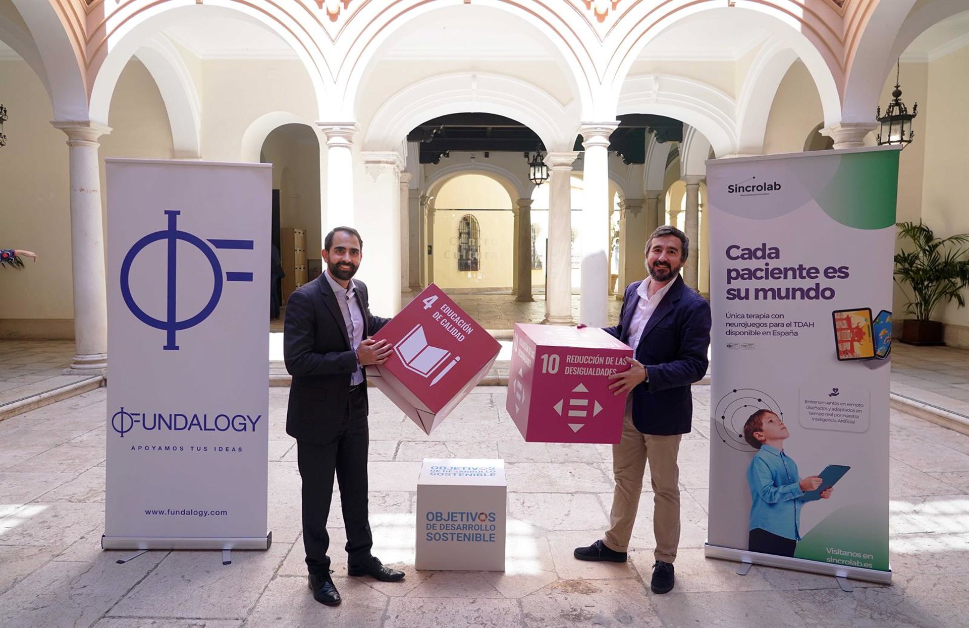 Fundalogy respalda a Sincrolab y su plataforma de terapia de estimulación cognitiva con IA