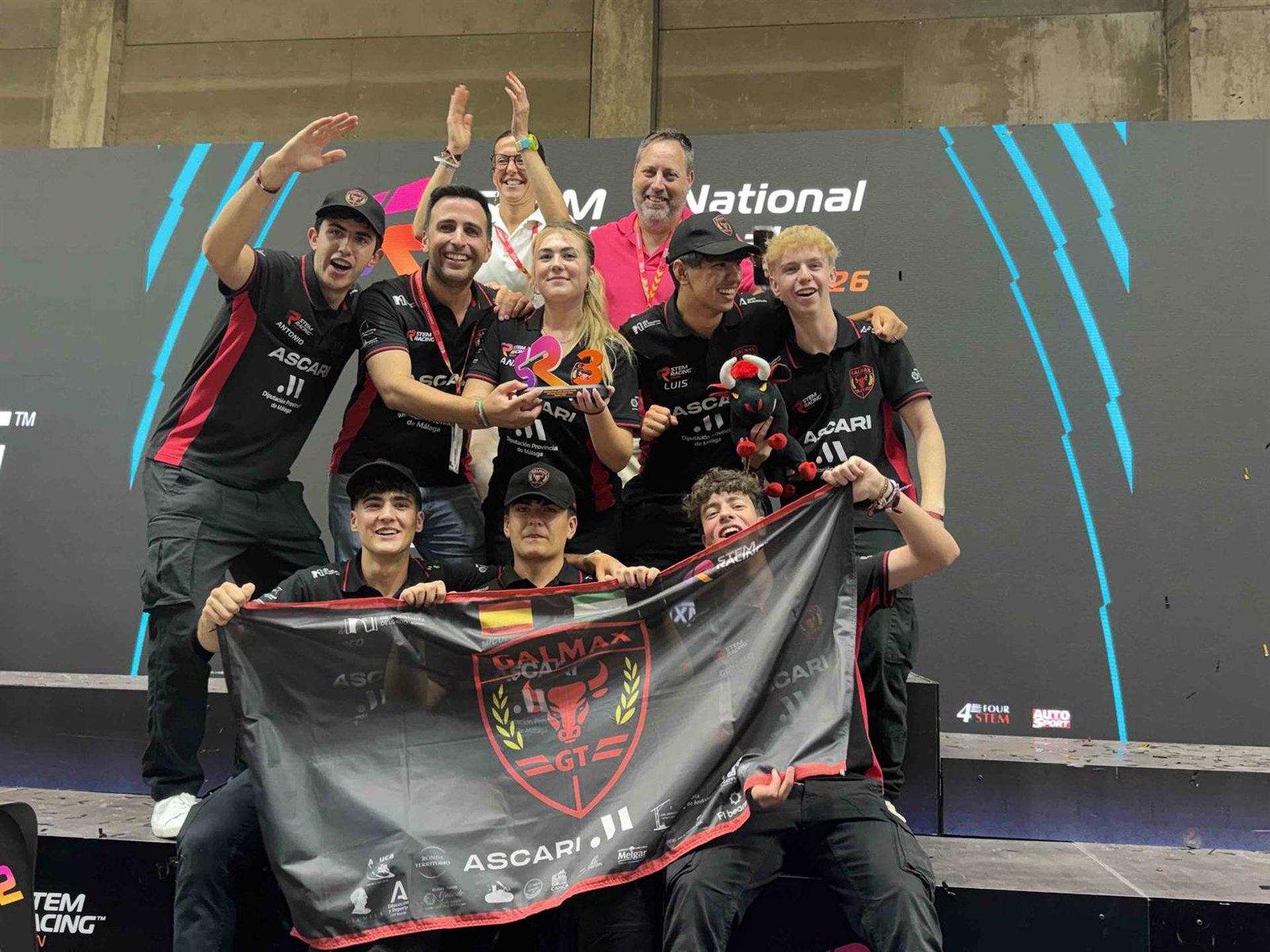Galmax GT logra el tercer puesto en el Campeonato Nacional de STEM Racing y representará a España en el Mundial