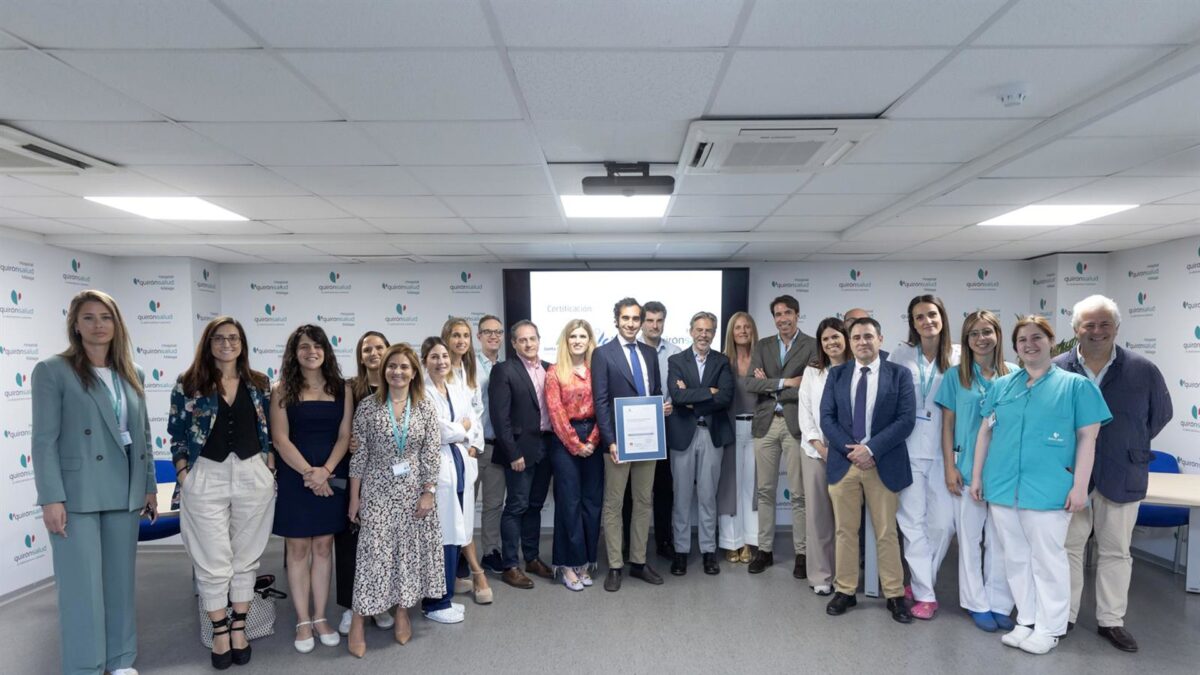 Ginecología y Obstetricia de Quirónsalud Málaga renueva su certificación de calidad nivel Óptimo de la ACSA