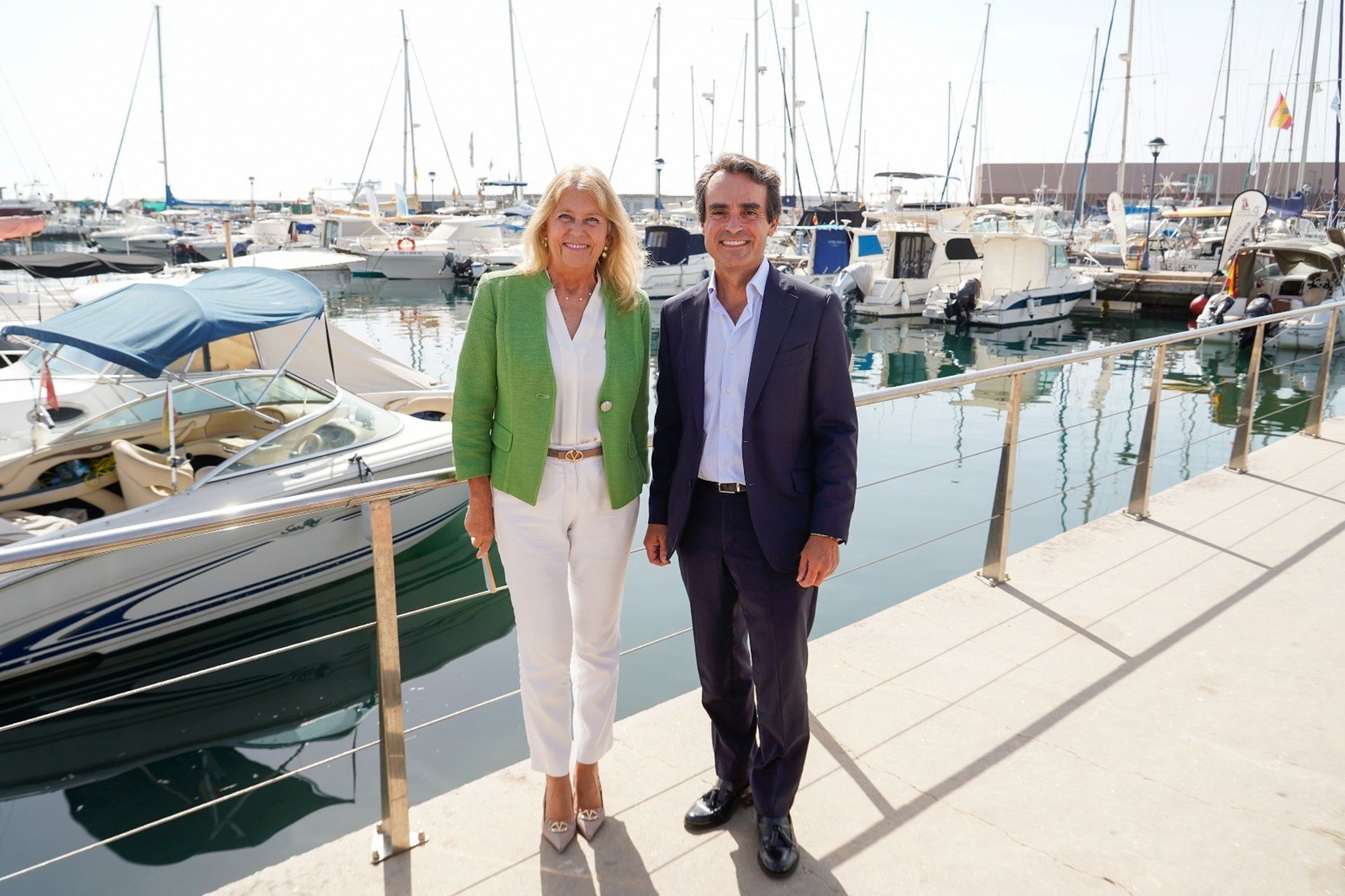 La Junta anuncia el desbloqueo de la ampliación y transformación del Puerto de la Bajadilla de Marbella
