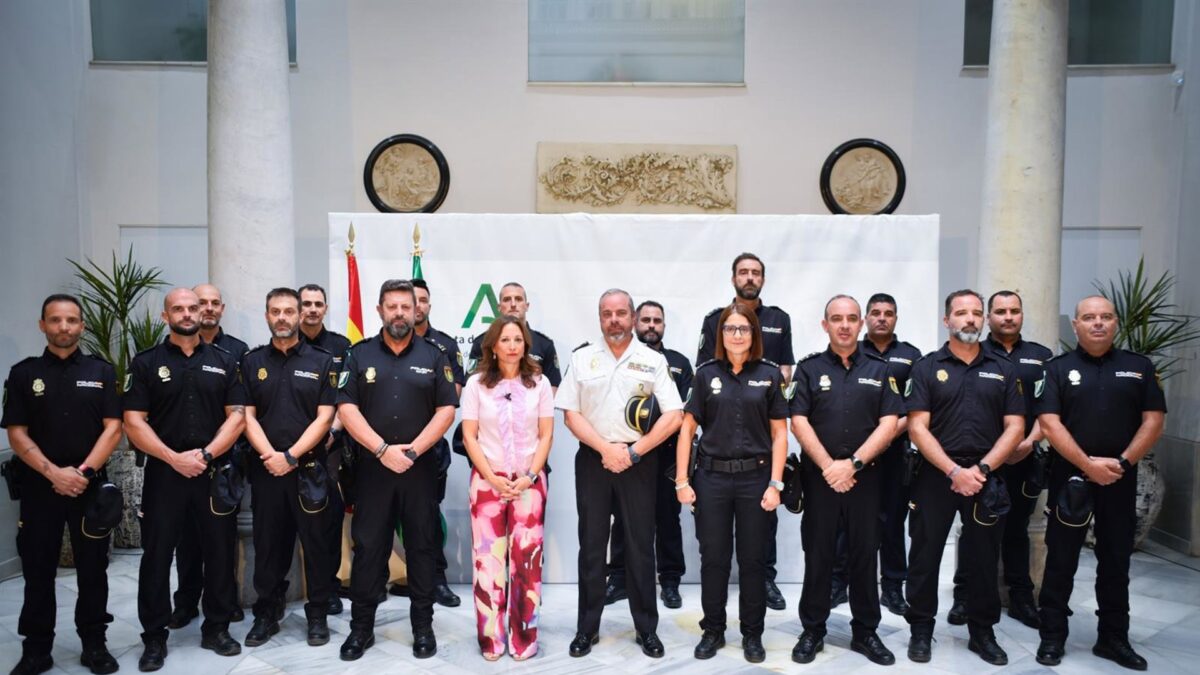 La Junta destaca la labor de la Unidad de la Policía Adscrita en Málaga con más de 4.600 intervenciones en 2025