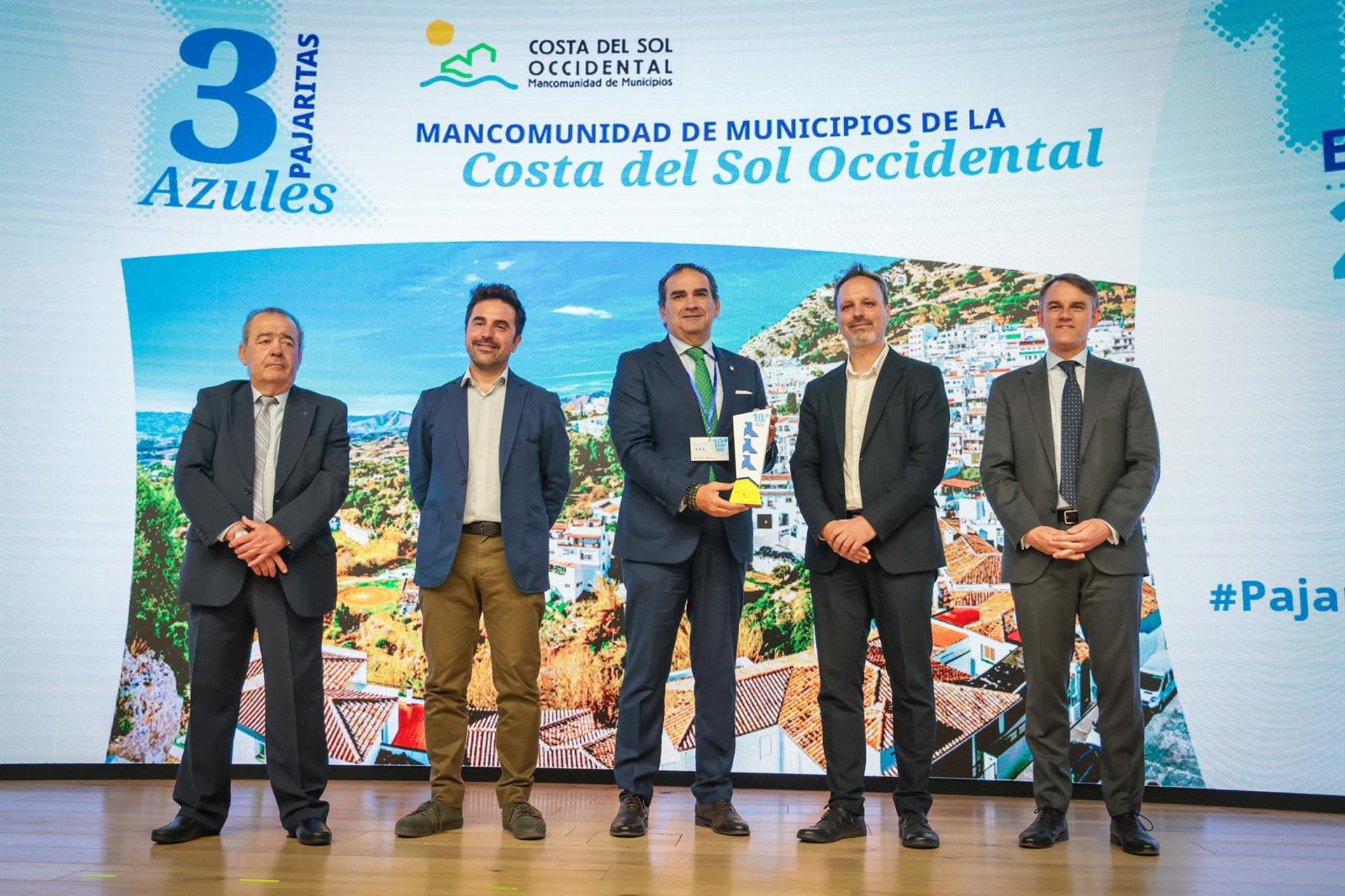 La Mancomunidad Occidental logra tres Pajaritas Azules y revalida el reconocimiento de Pajaritas Ilustres