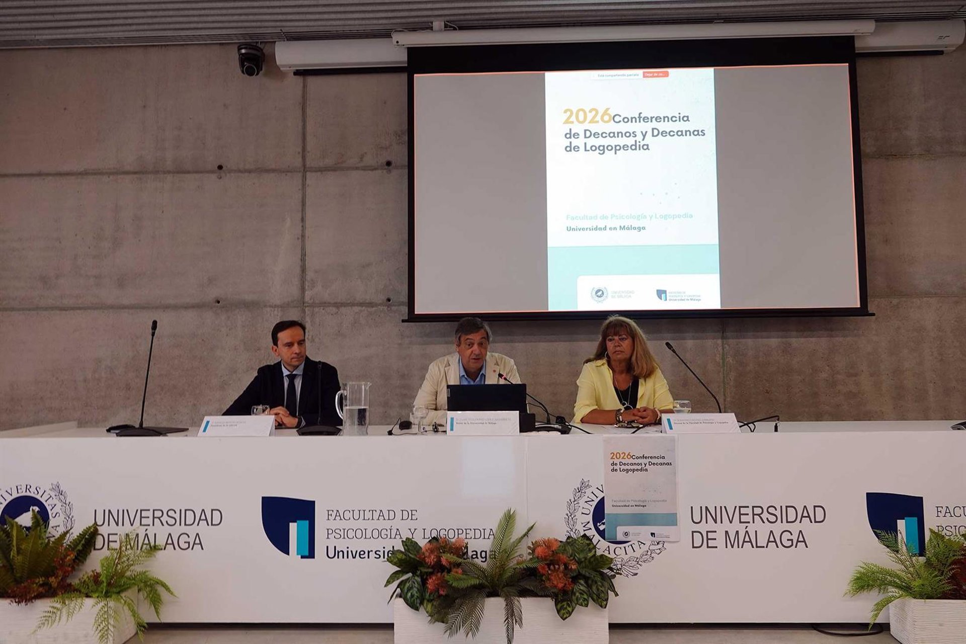 La UMA acoge un encuentro entre decanos de Logopedia de distintas universidades españolas