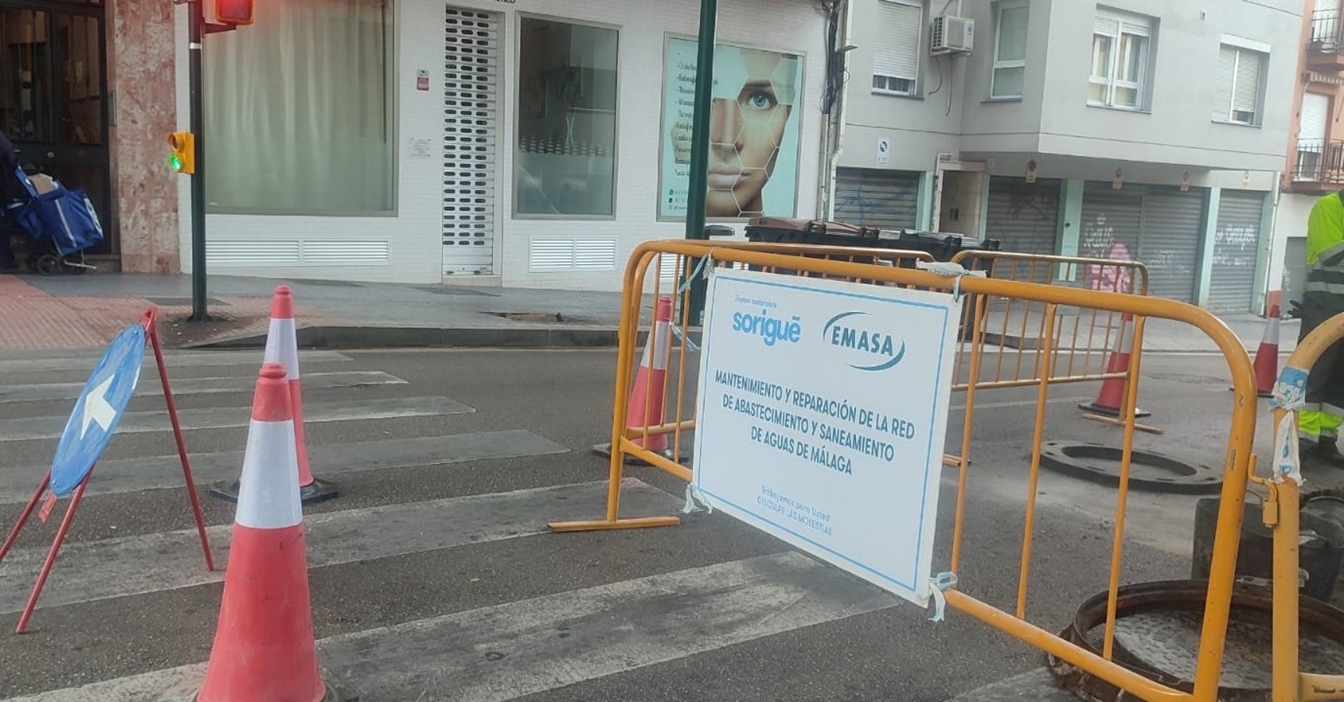 La empresa de aguas de la capital realiza la próxima semana cinco actuaciones de mejoras