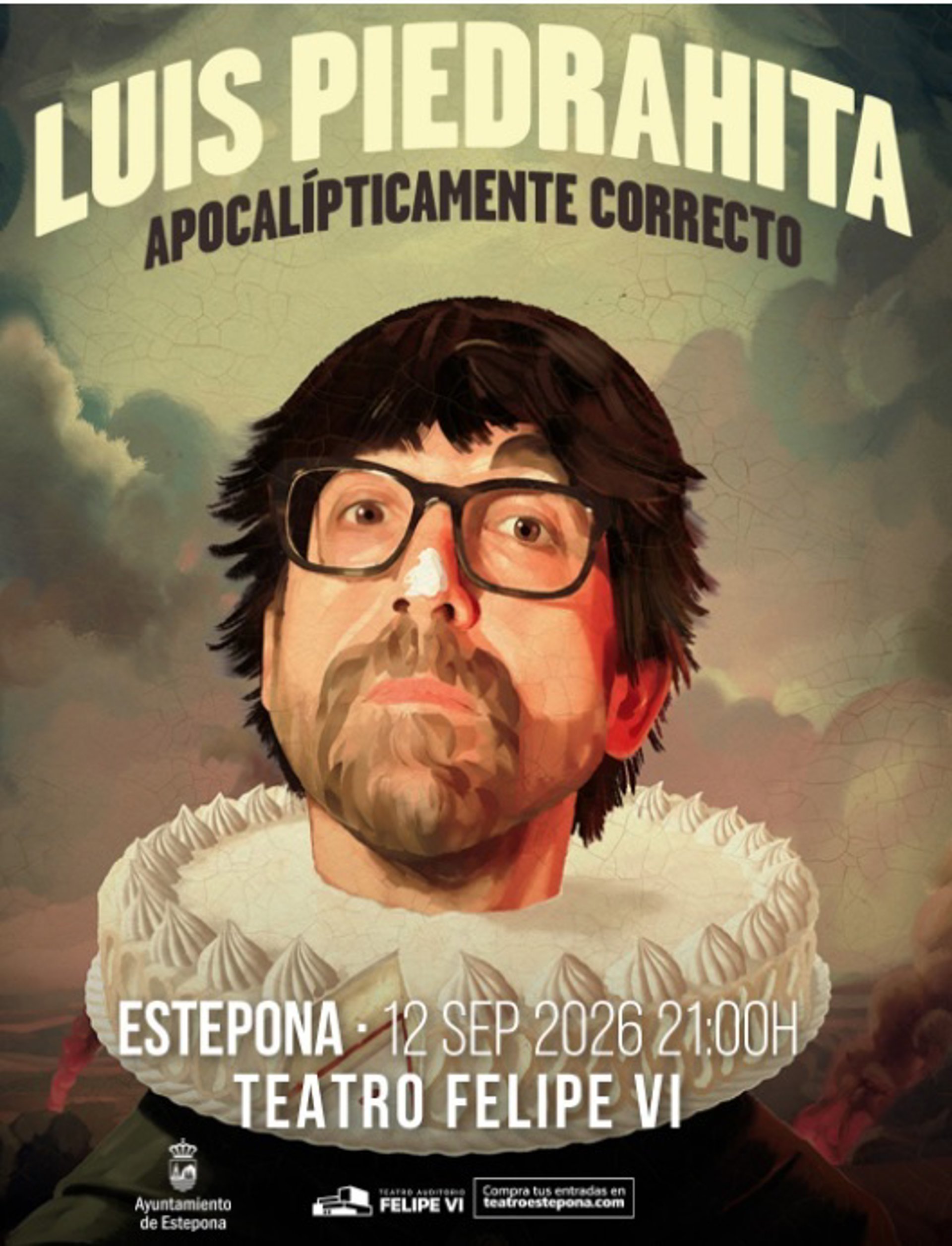 Luis Piedrahita presenta su último show 'Apocalípticamente correcto' en el Teatro Felipe VI de Estepona