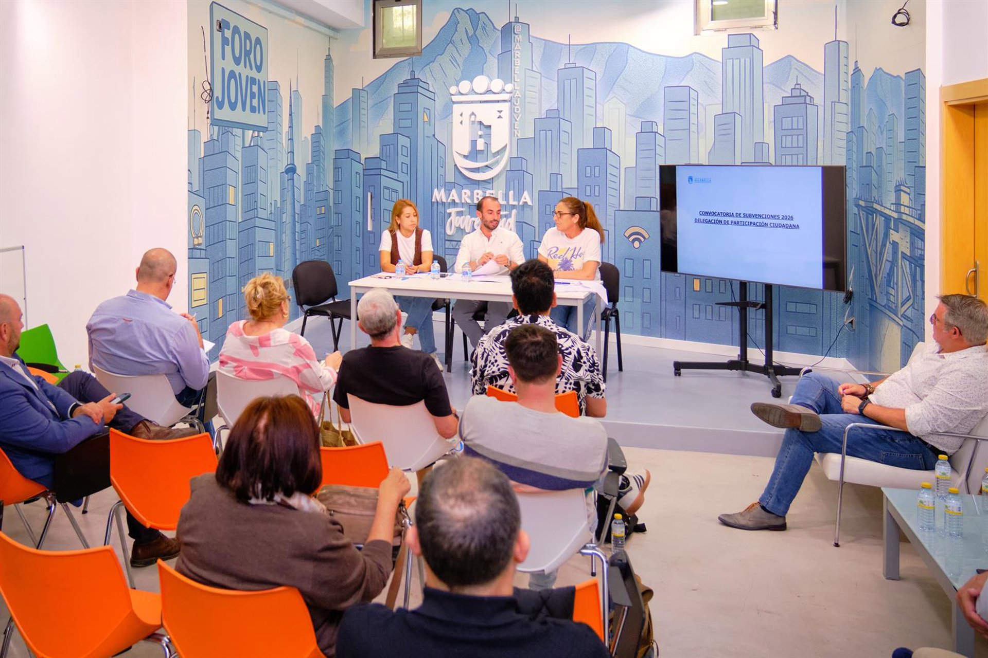 Marbella abre el plazo para participar en la convocatoria de subvenciones a asociaciones vecinales y cívicas