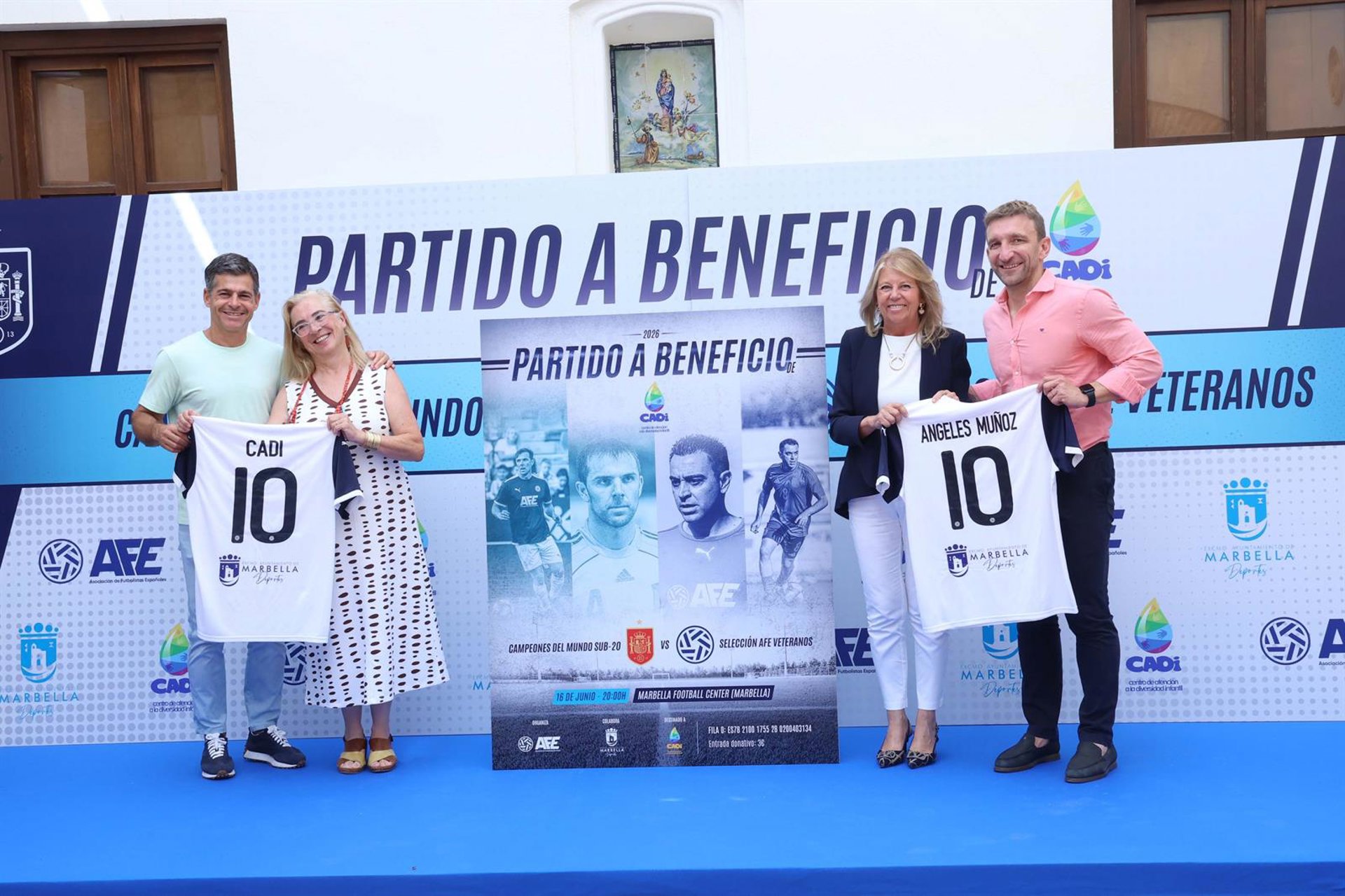 Marbella albergará un partido solidario a beneficio de CADI