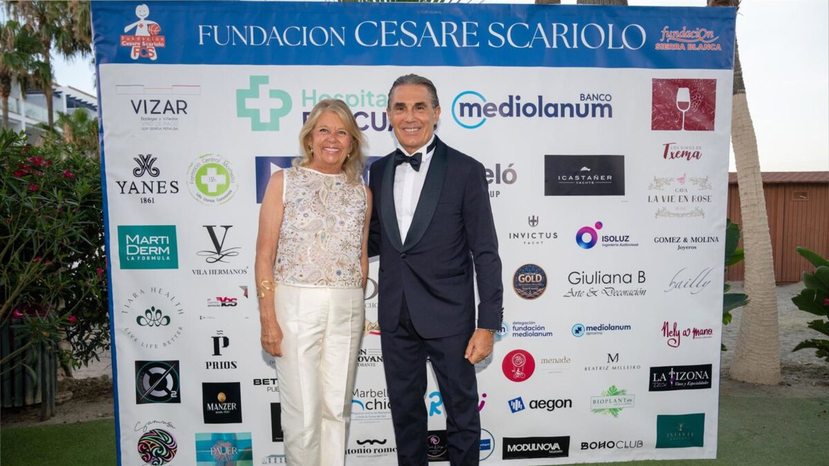 Marbella destaca la labor de la Fundación Cesare Scariolo al recaudar fondos para pacientes oncológicos