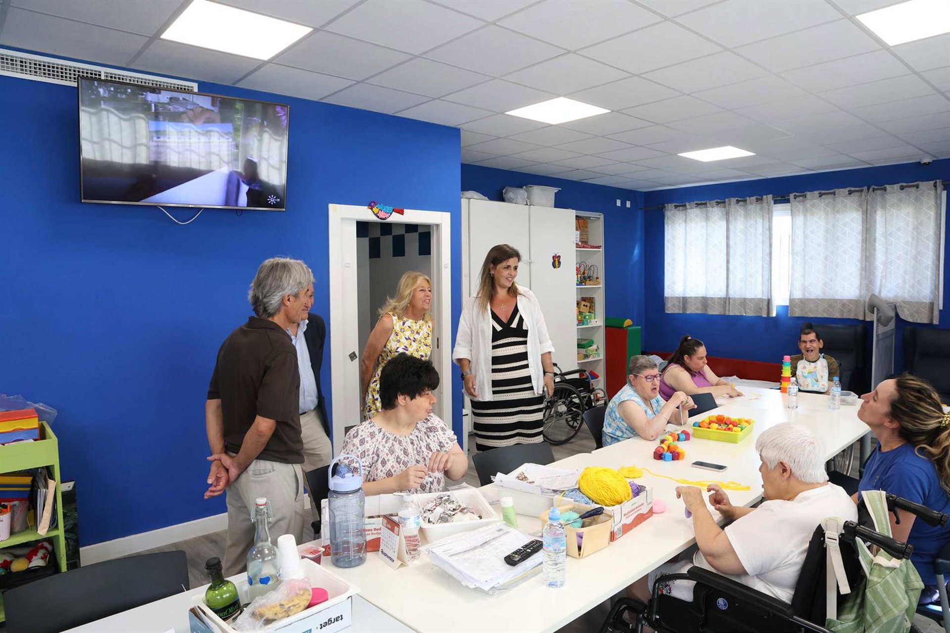 Marbella reitera su respaldo a Aspandem, entidad que trabaja a favor de las personas con discapacidad