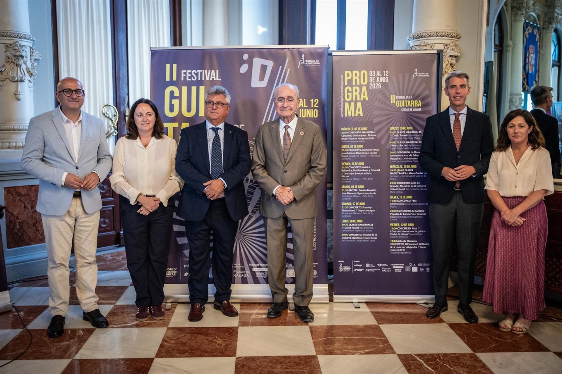 Nueva edición del 'Festival Internacional de la Guitarra Ciudad de Málaga' con diez jornadas de conciertos