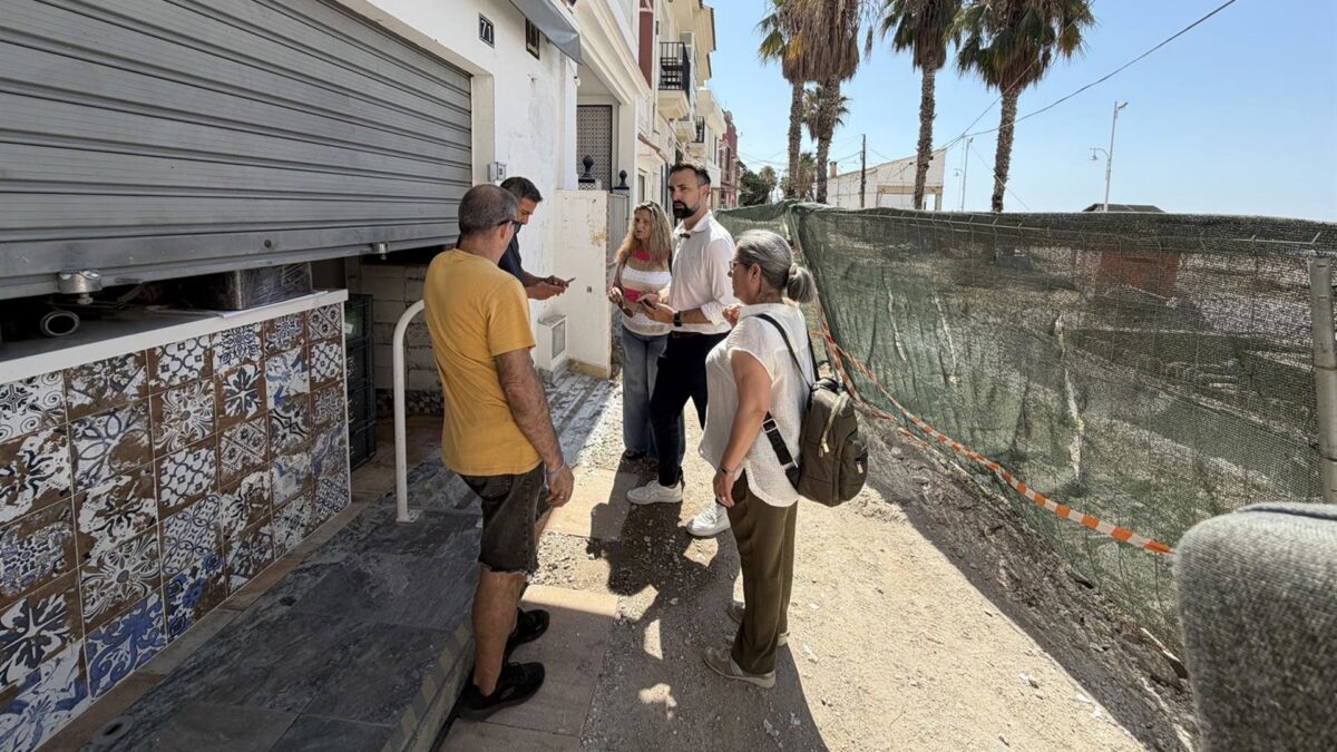 PSOE critica "descontrol y retrasos" en las obras del paseo marítimo de Pedregalejo