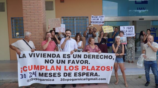 PSOE pide al Ayuntamiento de Málaga la "entrega inmediata" de 35 VPO tras casi tres años "de retraso" en obras