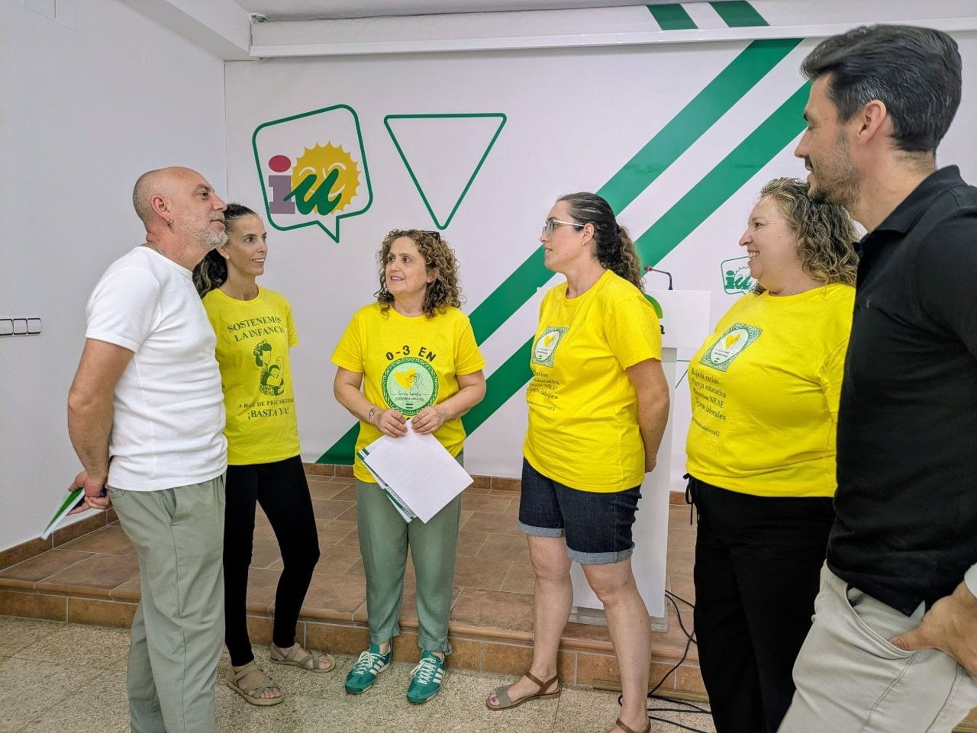 Por Andalucía advierte de que la situación de educación infantil de cero a tres años "es insostenible"