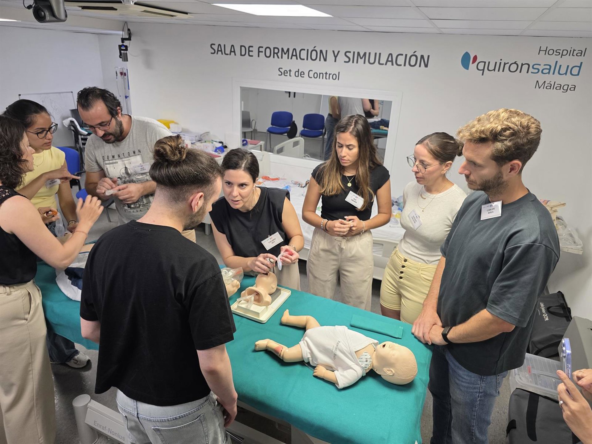Quirónsalud acoge curso de soporte vital avanzado pediátrico enfocado a situaciones críticas en niños y neonatos
