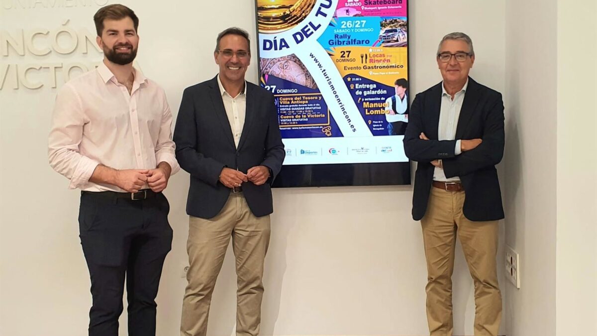 Rincón de la Victoria entregará el galardón del Día Internacional del Turismo a la empresa local Turisgar