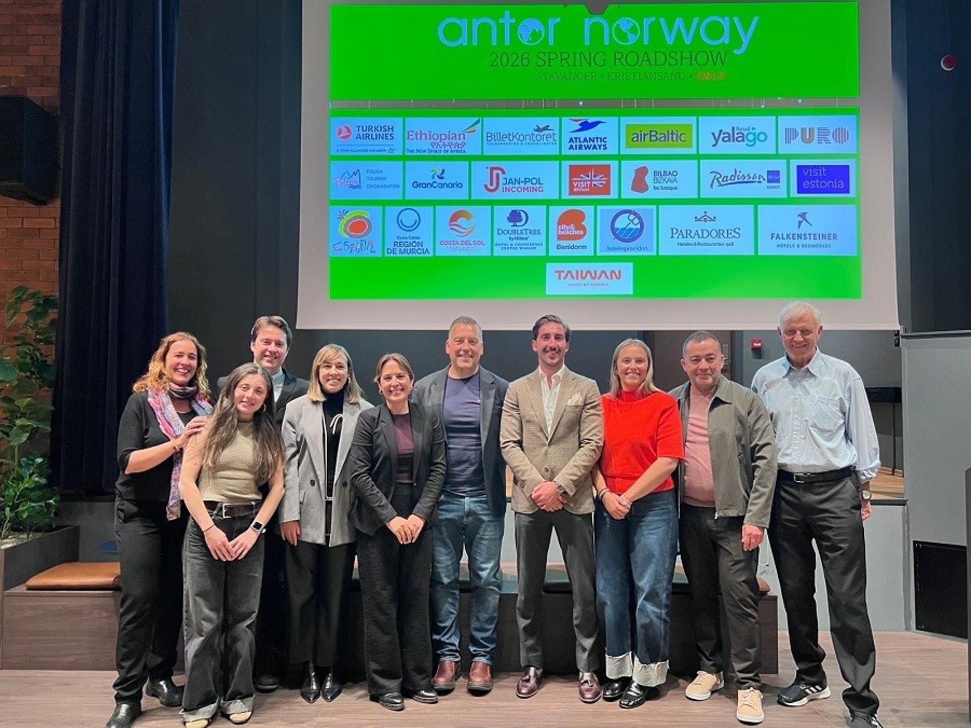 Turismo Costa del Sol afianza su presencia en Noruega con su participación en el Roadshow Antor 2026