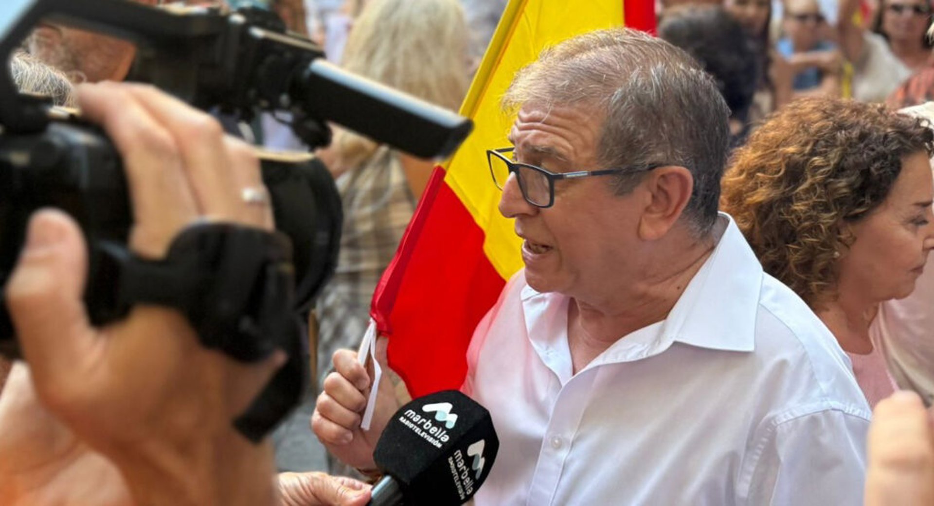 Vox reprocha al PSOE de Marbella su ausencia en las concentraciones por Ceuta: "No se les vio el pelo"