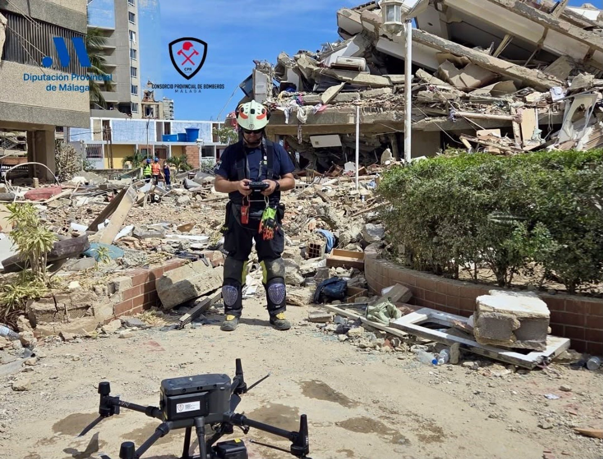 Vuelve el dispositivo del CPB desplazado a Venezuela tras terremotos