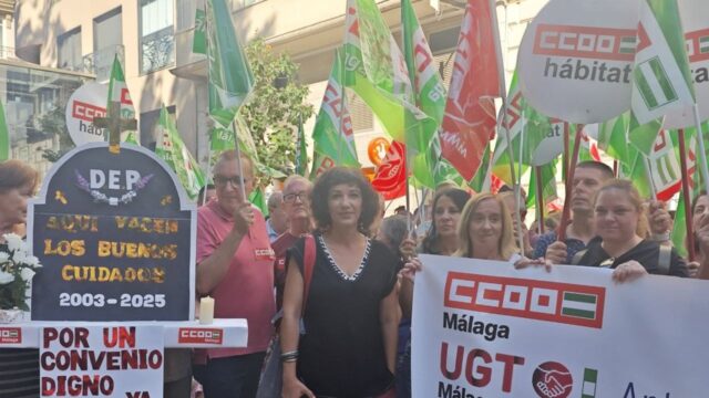 Con Málaga defiende la municipalización de la ayuda a domicilio "para garantizar condiciones laborales dignas"