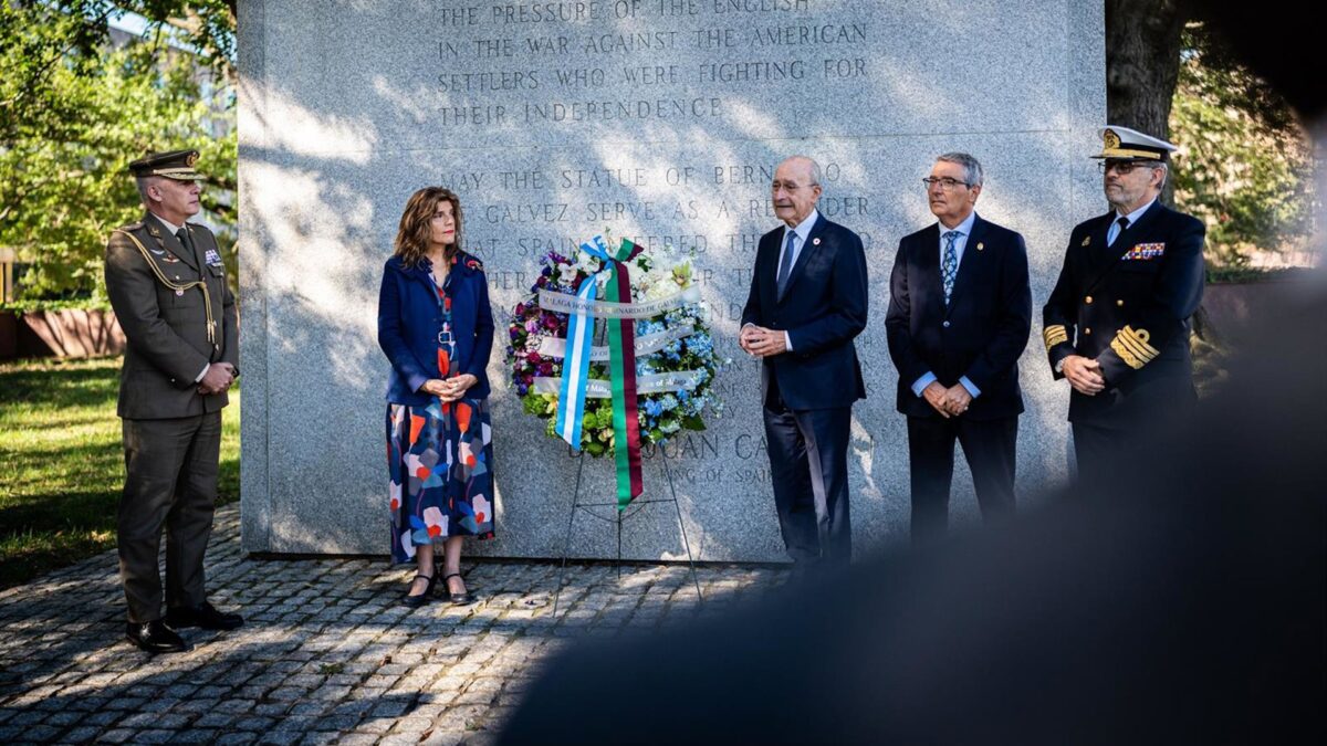 De la Torre y Salado participan en el homenaje a Bernardo de Gálvez en Washington