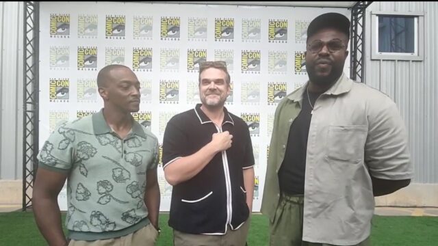 Disney presenta por sorpresa a Anthony Mackie, David Harbour y Winston Duke para promocionar 'Doomsday'