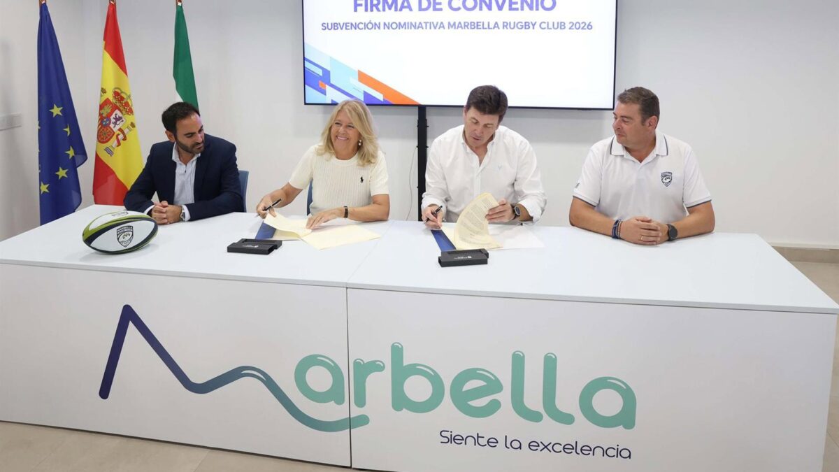 El Ayuntamiento renueva su apoyo al Marbella Rugby Club para impulsar su crecimiento deportivo