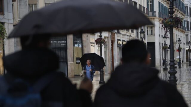 La Aemet eleva a naranja el aviso por lluvias en la comarca de Sol y Guadalhorce