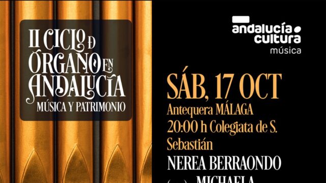 La Colegiata de San Sebastián de Antequera acoge este sábado un recital de Nerea Berraondo y Michaela Kácerková
