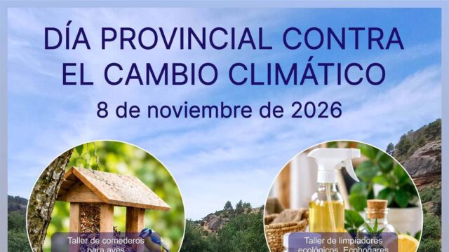 La Diputación celebra el VI Día Provincial contra el Cambio Climático con talleres en la provincia