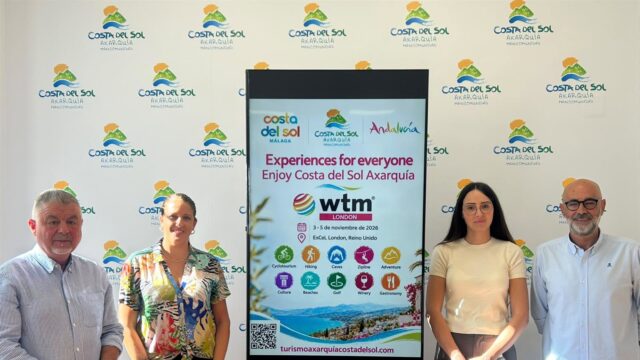 La Mancomunidad Axarquía presenta en la WTM la apuesta del destino por las experiencias turísticas