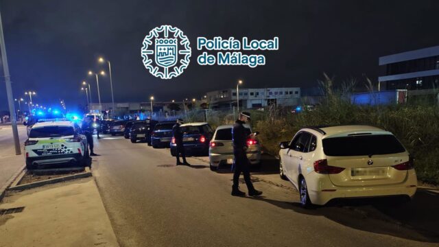 La Policía Local interpone 55 denuncias a conductores por concentraciones no autorizadas de vehículos