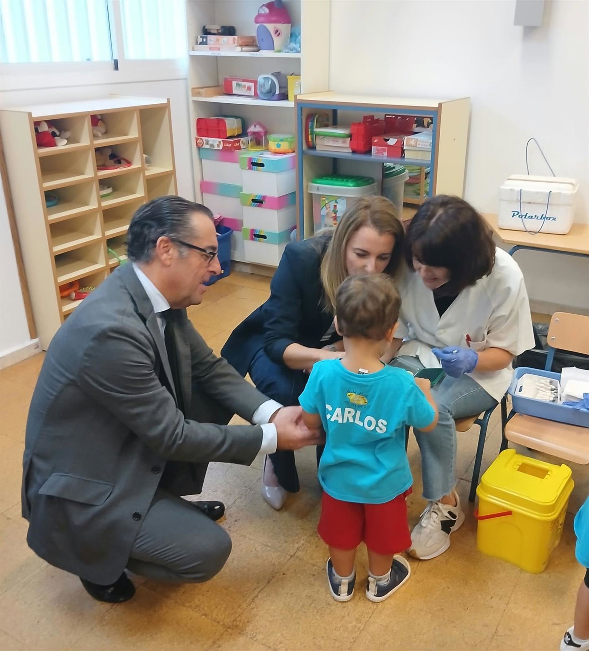 Los delegados de Sanidad y Educación animan a la vacunación infantil escolar